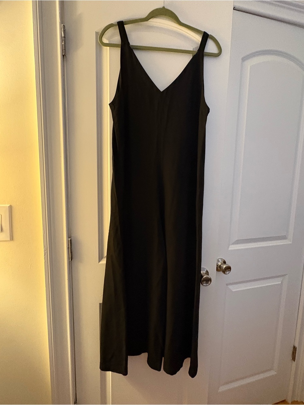 Black Linen Jumpsuit